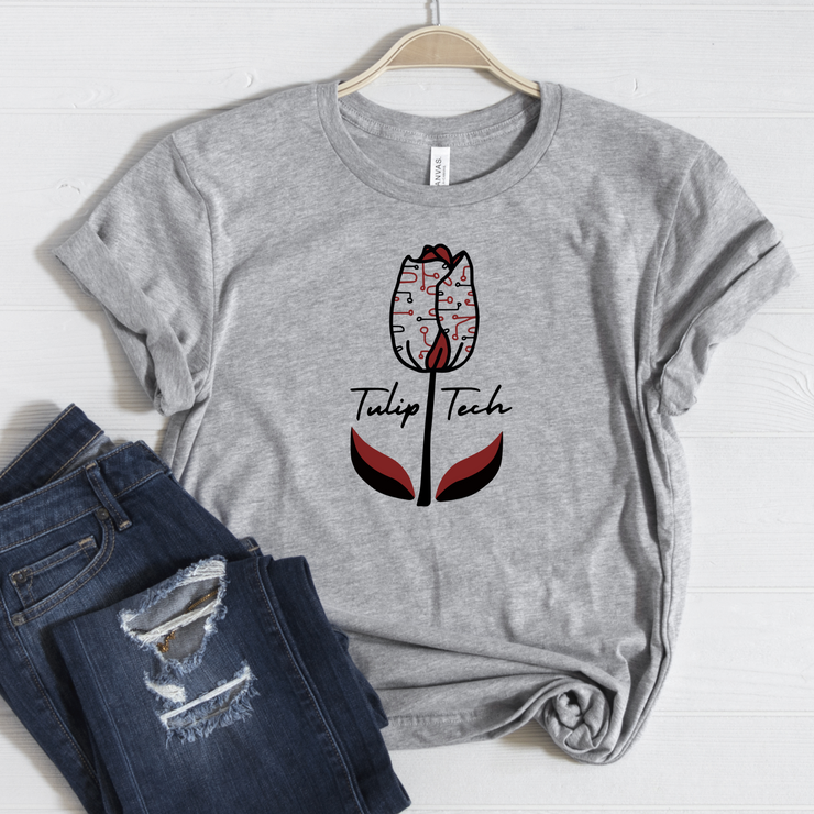 24586 Tulip Tee Gray