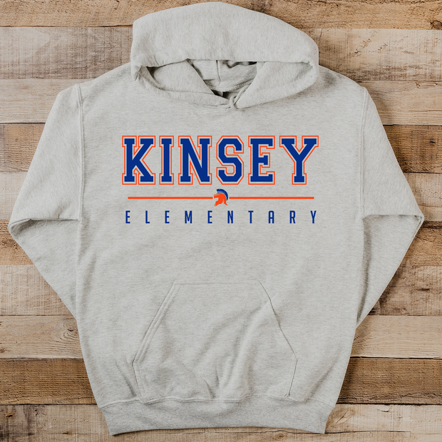 Kinsey Elementary Helmet ASH GRAY Hoodie