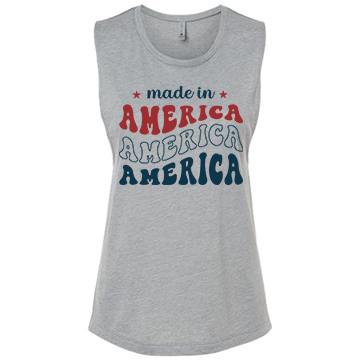 MADE IN AMERICA - WOMENS MUSCLE TANK