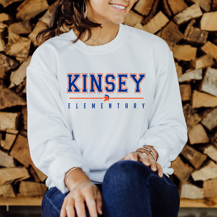 KINSEY ELEMENTARY HELMET- WHITE Sweatshirt