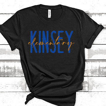 KINSEY ELEMENTARY (CURSIVE FONT)