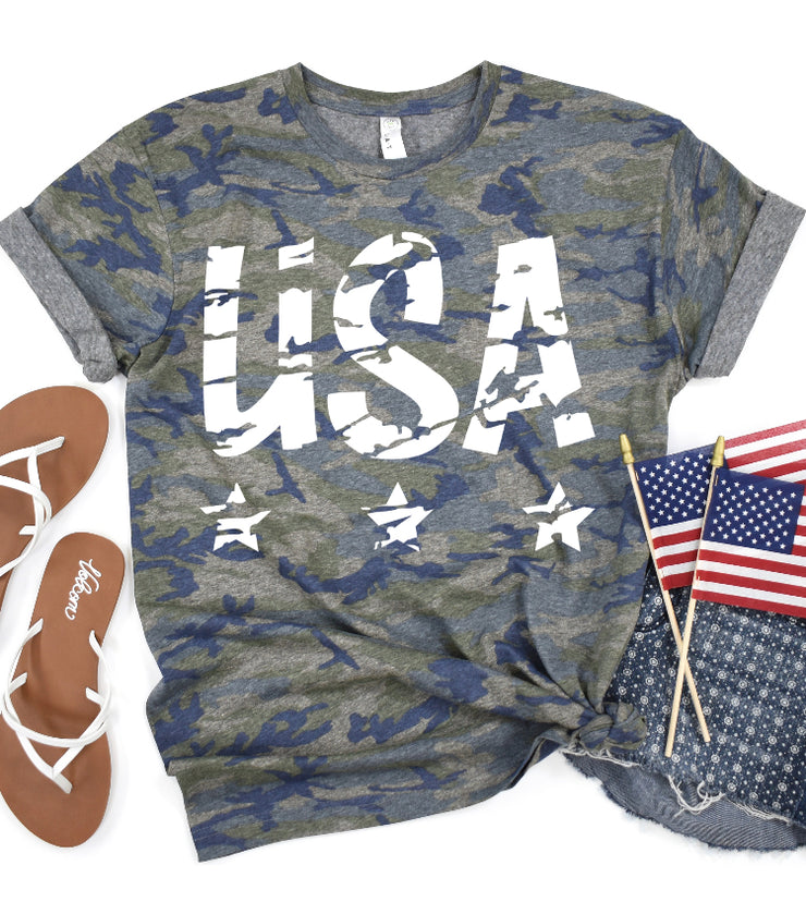 USA CAMO GRUNGE